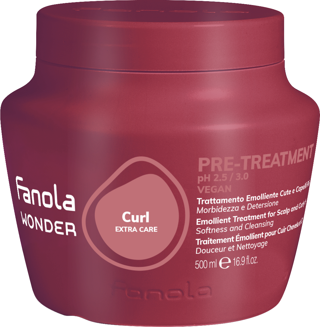 Fanola Wonder Curl Pre-Treatment Curly And Wavy Hair Softness And Definition 500ml