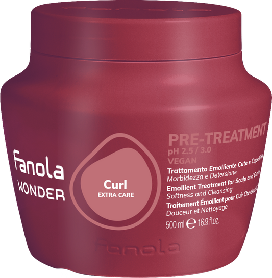Fanola Wonder Curl Pre-Treatment Curly And Wavy Hair Softness And Definition 500ml