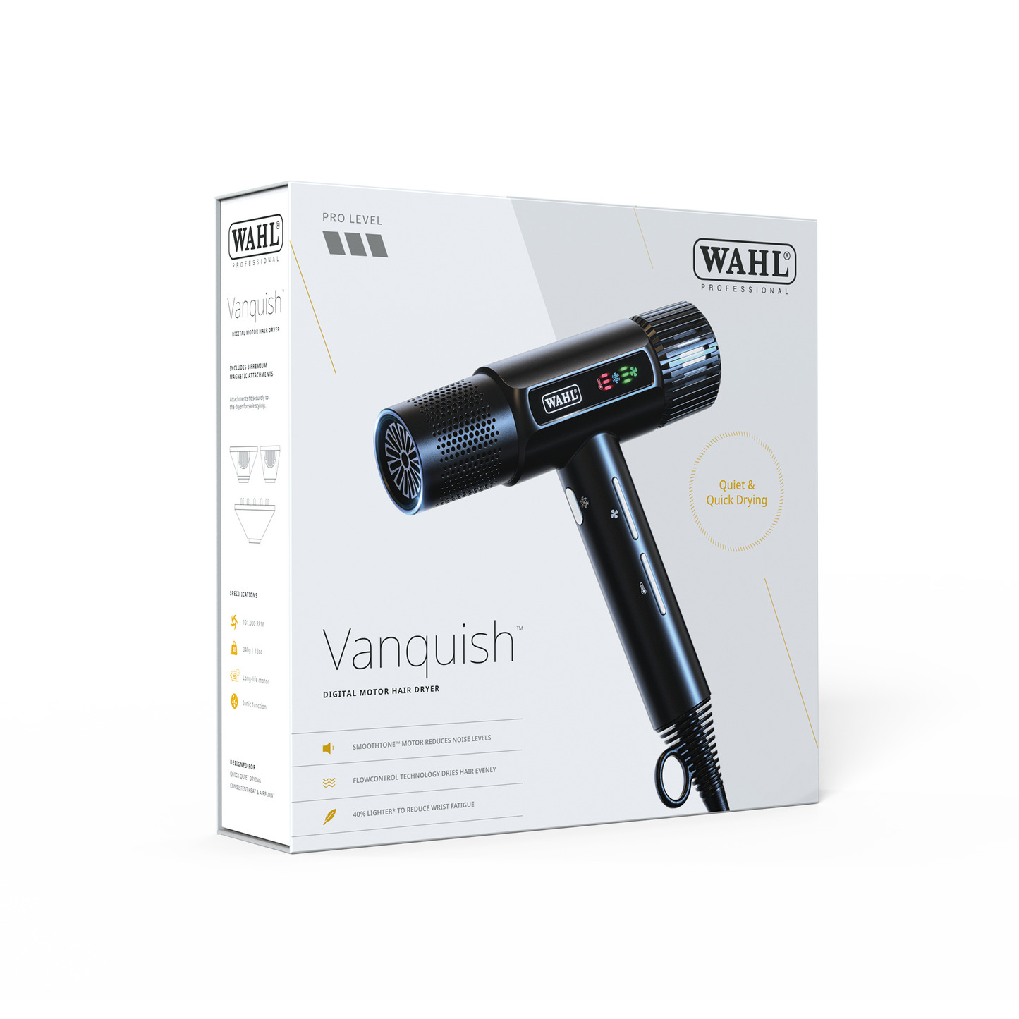 Wahl Vanquish Hair Dryer Black