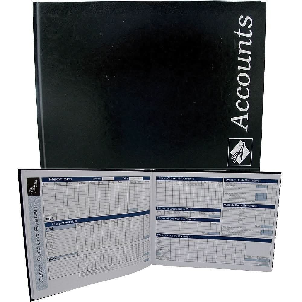 Agenda Salon Accounts Book
