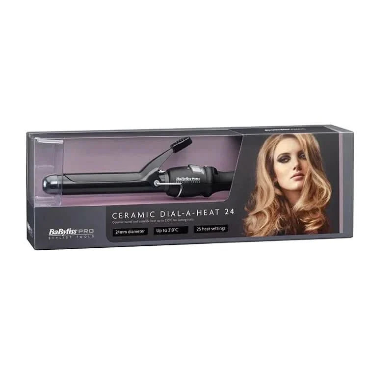 BaByliss Pro Ceramic Dial-A-Heat Tong 24mm