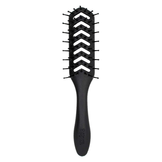 Denman D200 Hyflex Vent Brush - Black - Hairdressing Supplies
