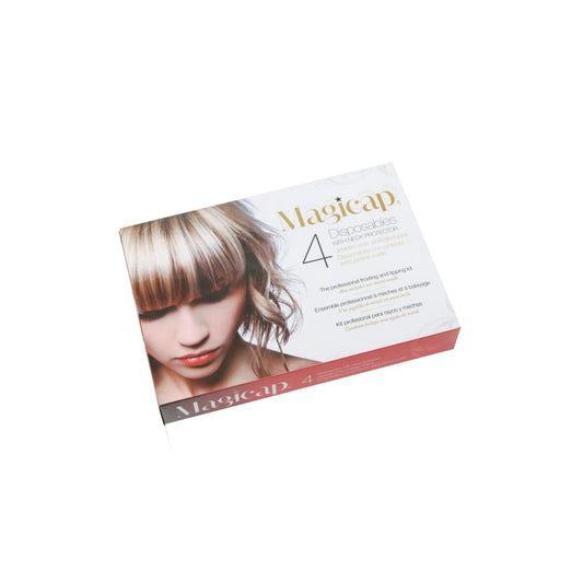 Denman Magicap Disposable Highlighting Cap with neck protector - 4 pack (XP7) - Hairdressing Supplies