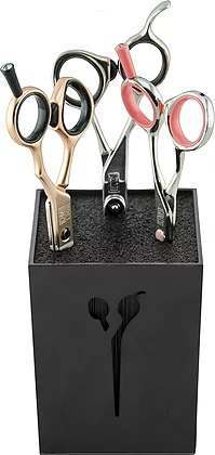 DMI Cubed Scissor Holder - Black - Hairdressing Supplies