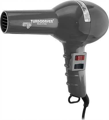 ETI Turbodryer 2000 Hair Dryer - Gunmetal
