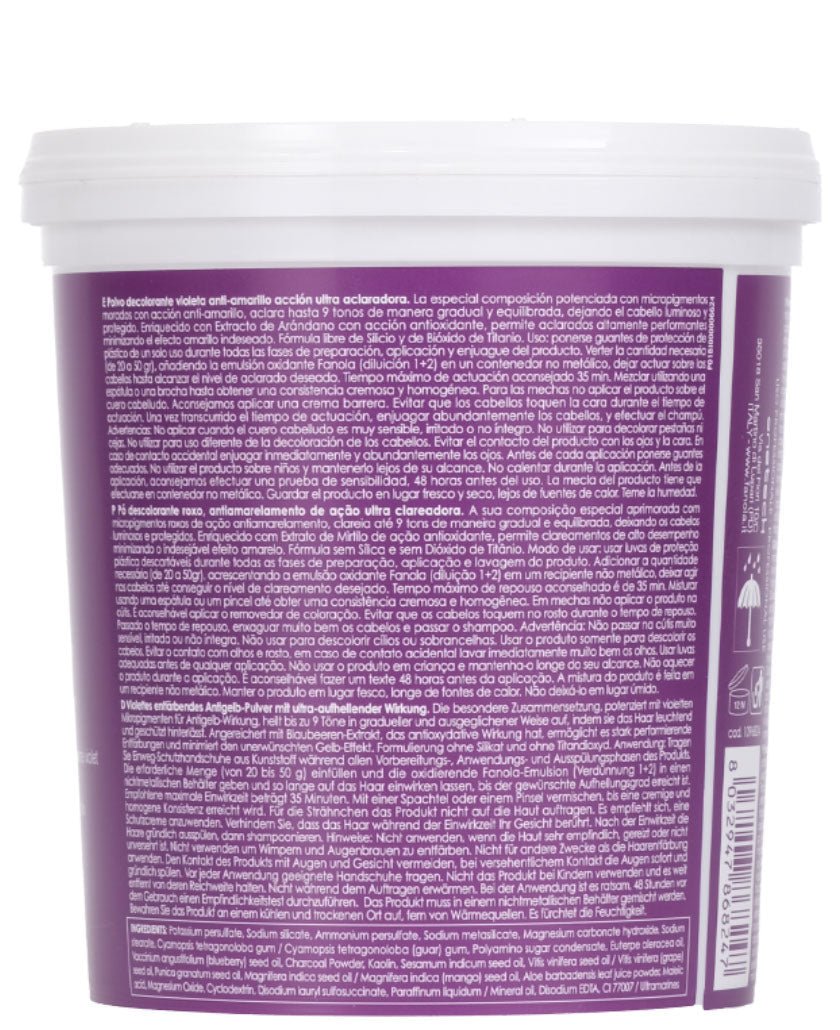 Fanola Color No Yellow 9 Tone Bleaching Powder - 500g