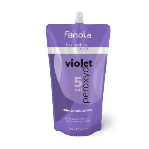Fanola Color Violet Peroxide 5 Vol - 1000ml - Hairdressing Supplies