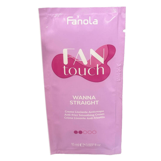 Fanola Fantouch Sample Anit-Frizz Smoothing Cream Wanna Straight 15 ML