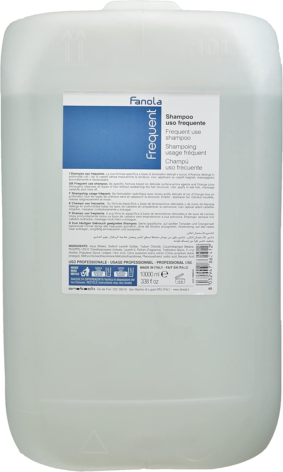 Fanola Frequent Shampoo 10 Litre
