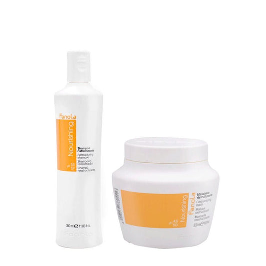 Fanola Nourishing Shampoo & Mask Twin Pack 350ml + 500ml