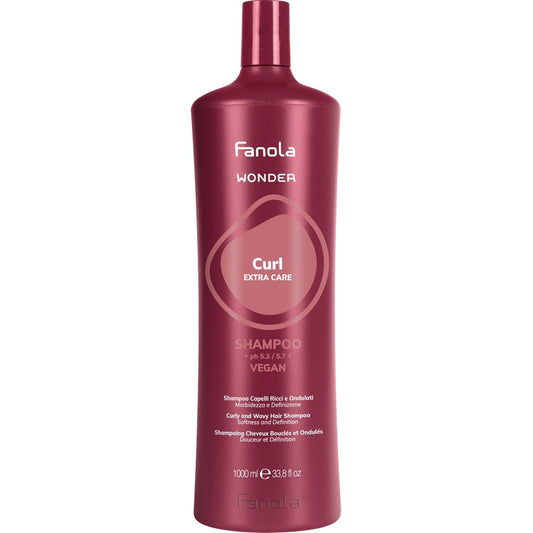 Fanola Wonder Curl Curly Hair Shampoo Softness And Definition 1000ml
