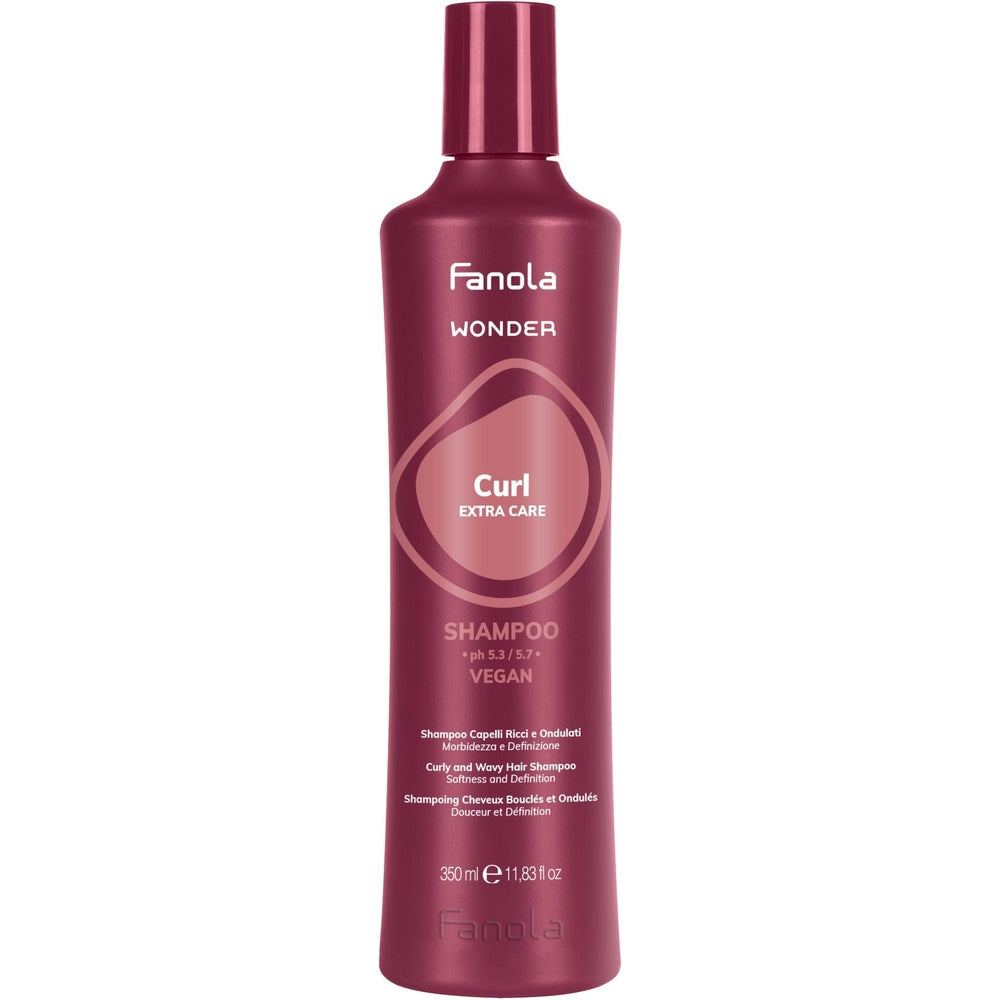 Fanola Wonder Curl Curly Hair Shampoo Softness And Definition 350ml