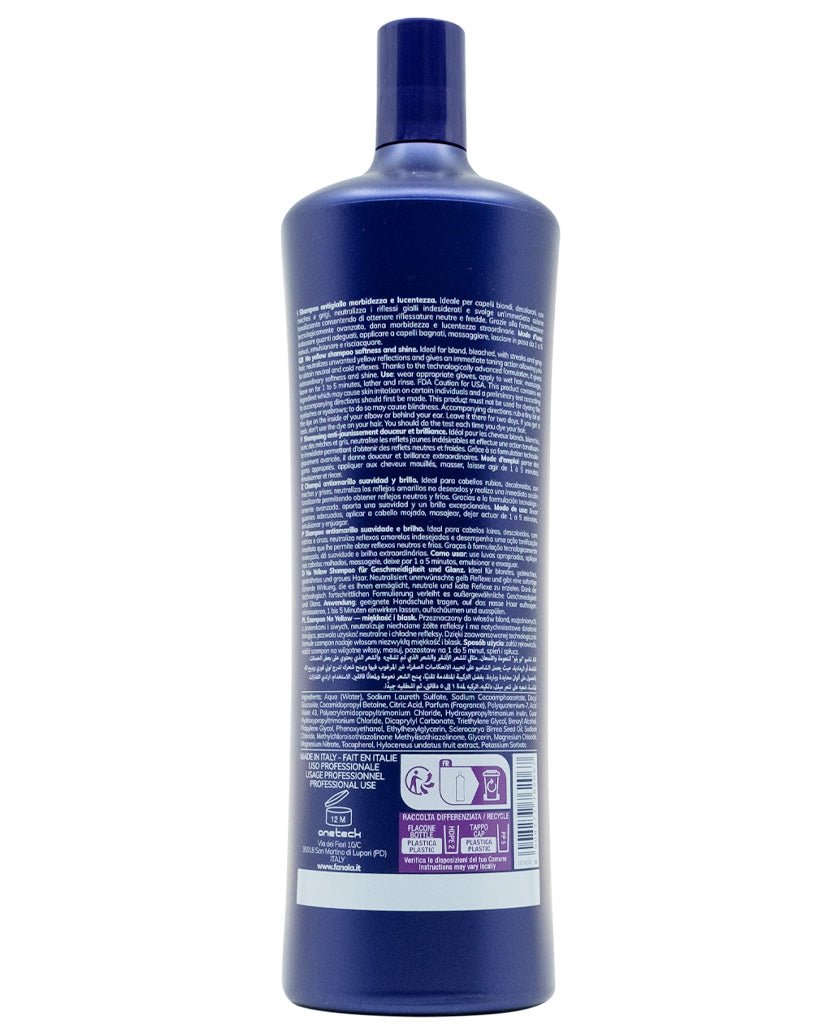 Fanola Wonder No Yellow Shampoo 1000ml