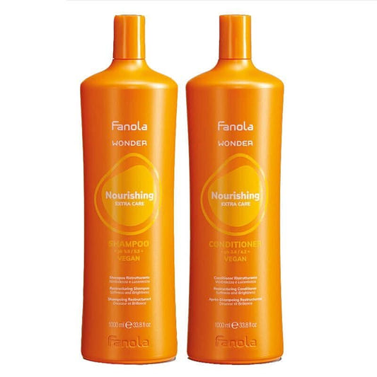 Fanola Wonder Nourishing Restructuring Shampoo & Conditioner Twin Pack 2 x 1000ml
