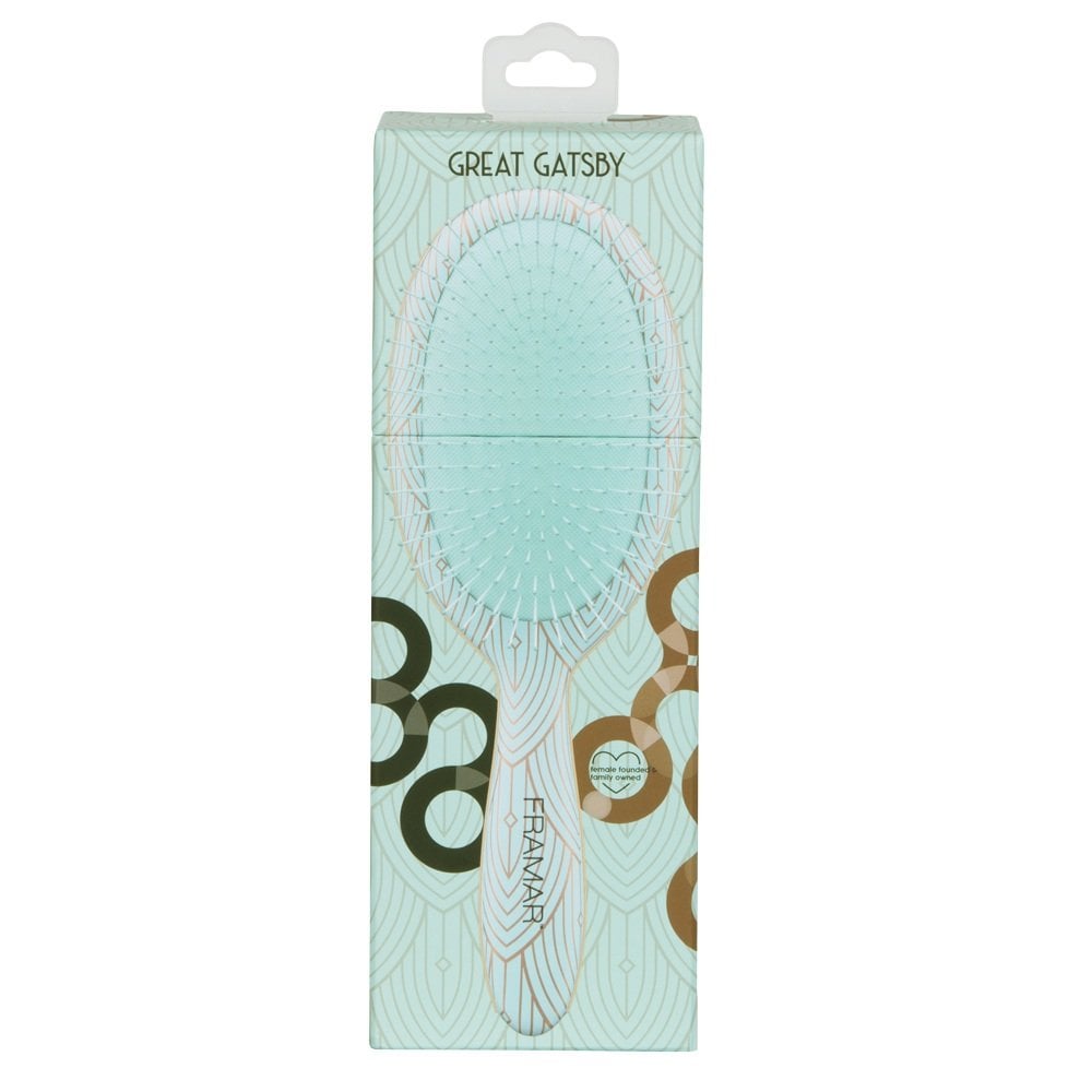 Framar Cheers Haters Detangle Brush - Great Gatsby - Hairdressing Supplies