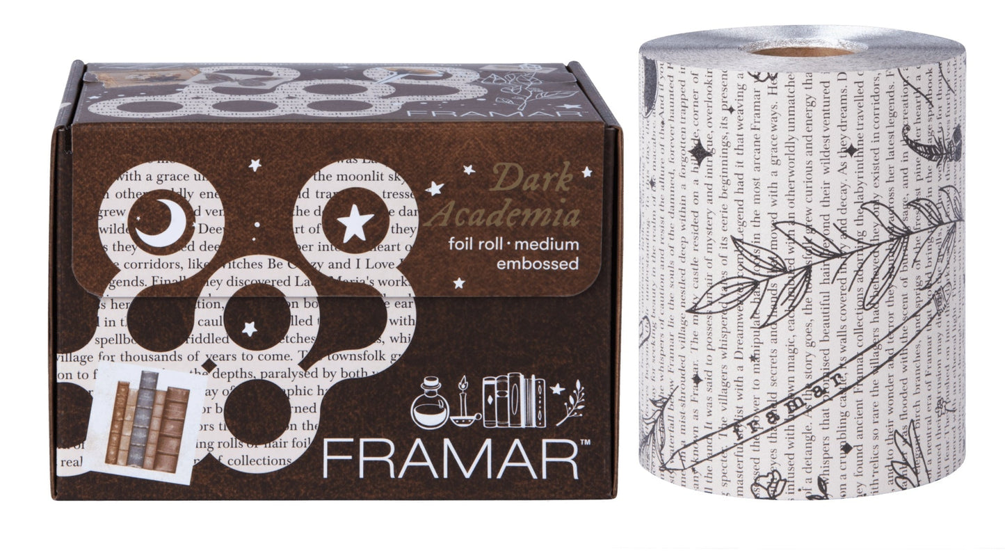 Framar Dark Academia - Embossed Roll 320 ft.