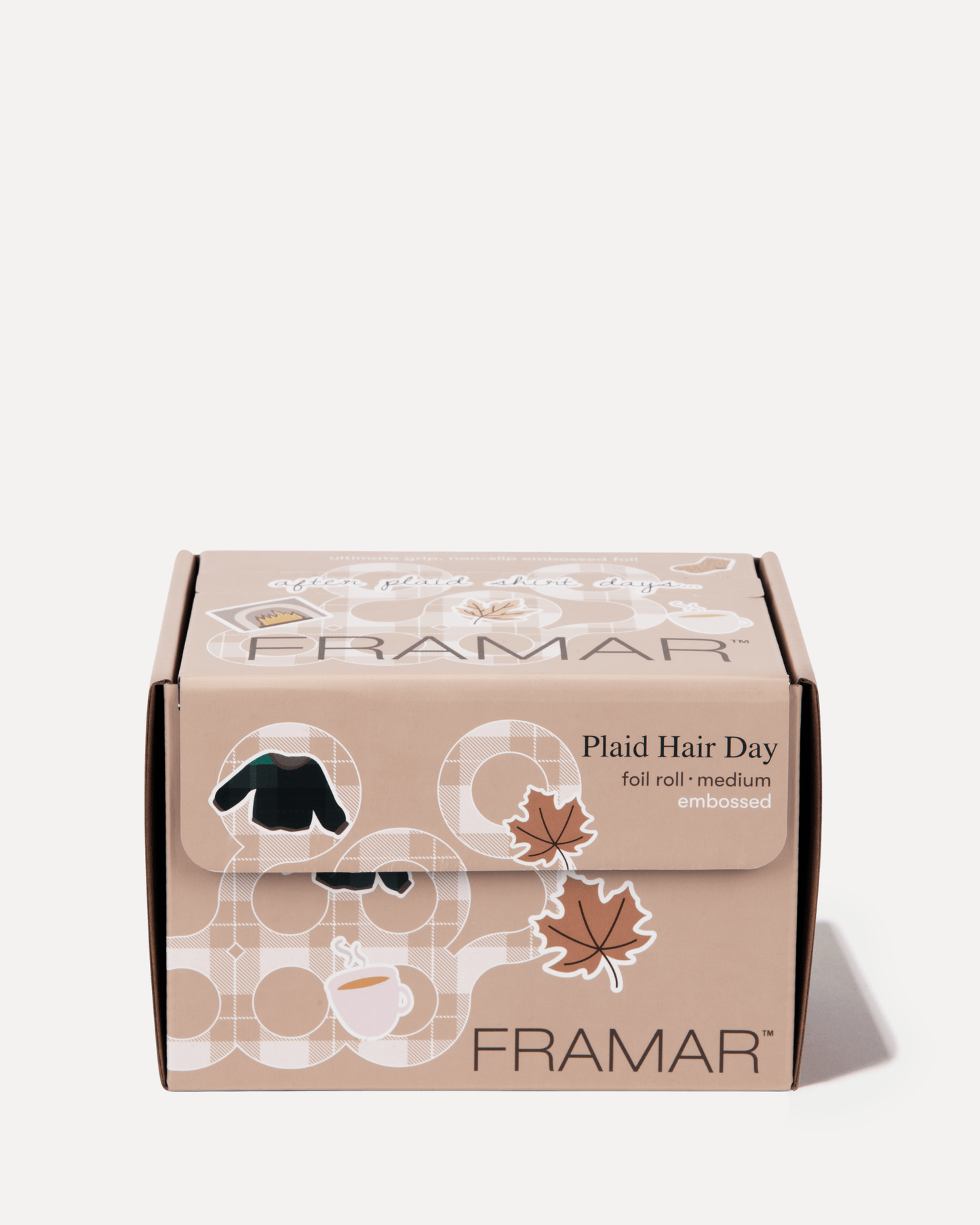 Framar Plaid Hair Day Embossed Roll