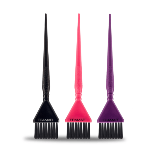 Framar Triple Threat Colour Brushes Set - Hairdressing Supplies