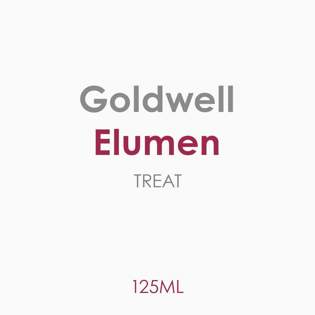 Goldwell Elumen Care TREAT 125ML - Hairdressing Supplies
