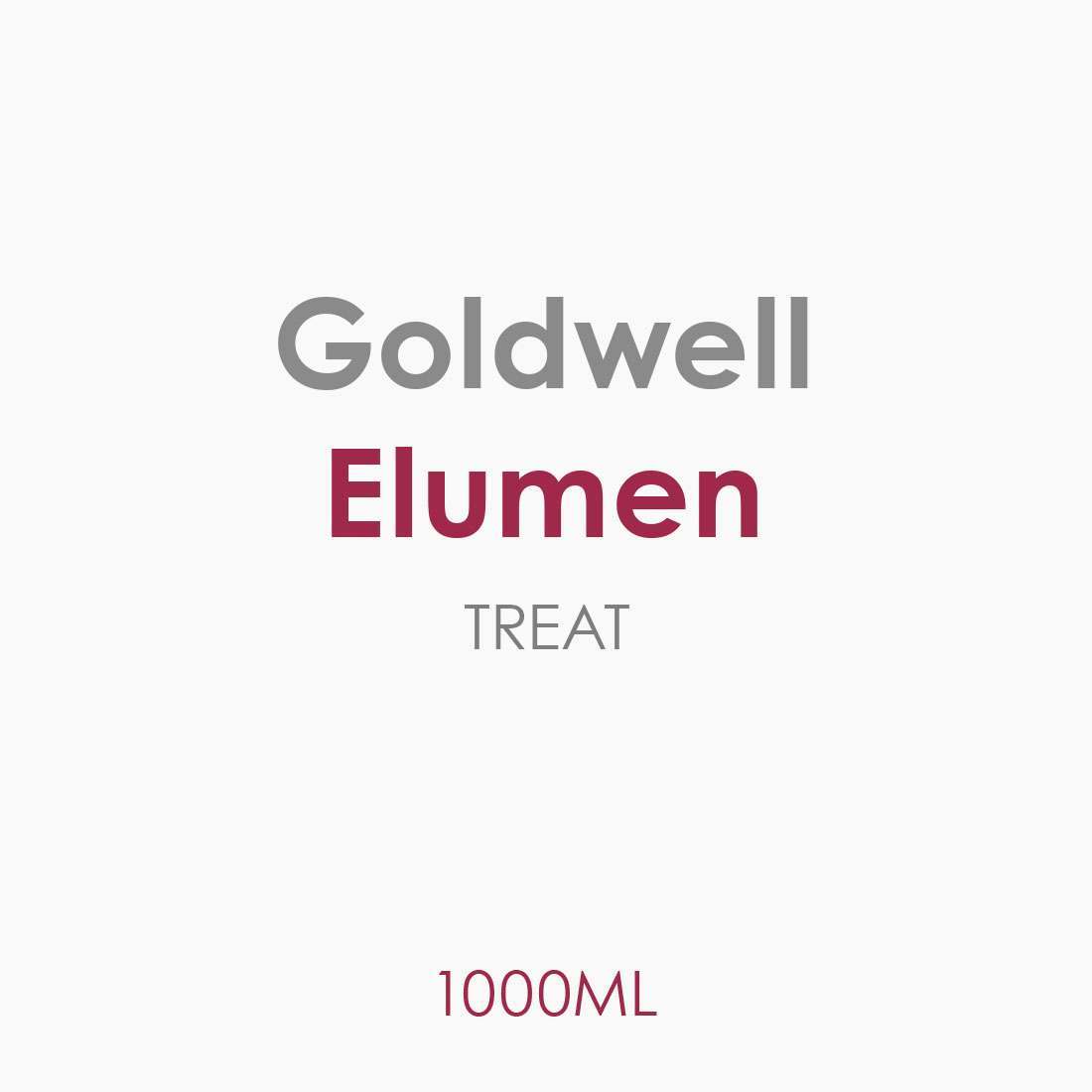 Goldwell Elumen Treat Intensive Conditioning Care for Hair Colored with Elumen 1000ml - Hairdressing Supplies