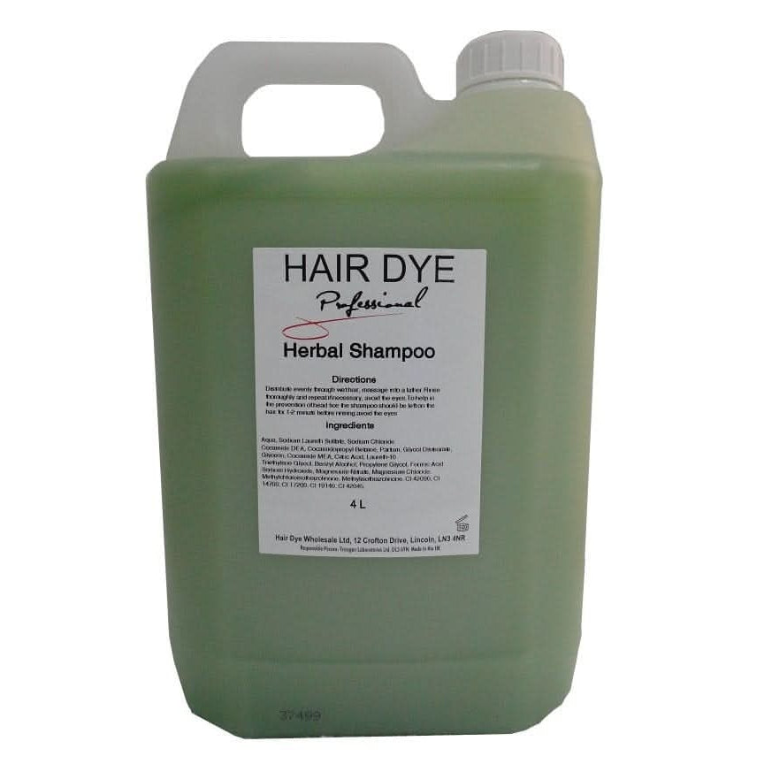 Hair Dye Professional Herbal Shampoo 4L