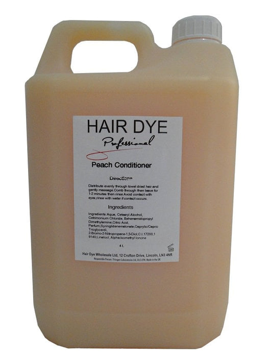 Hair Dye Professional Peach Conditioner 4L - Hairdressing Supplies