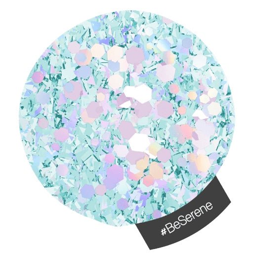 Halo Create Glitter Multi Hex 1g - BeSerene
