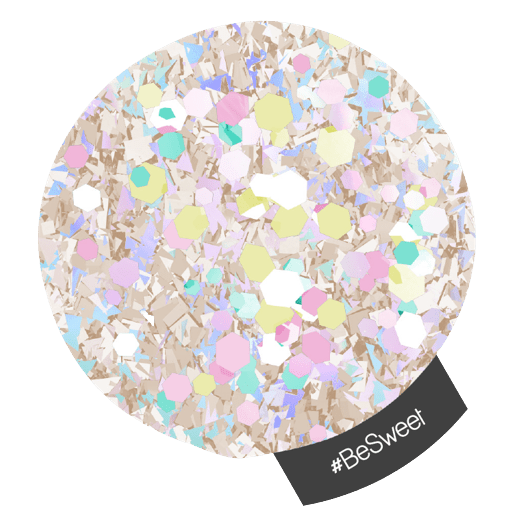 Halo Create Glitter Multi Hex 1g - BeSweet