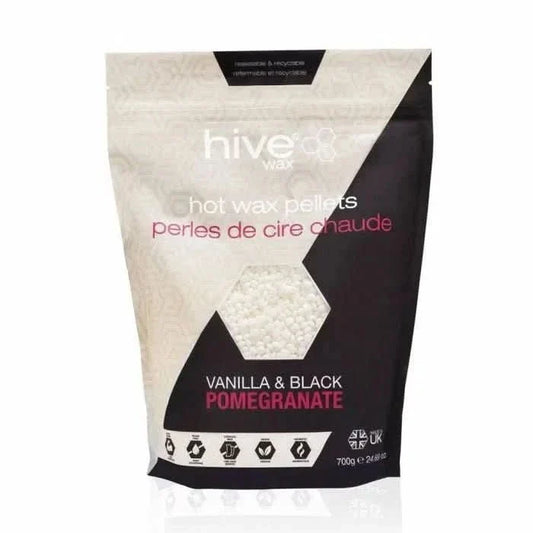 Hive Vanilla and Black Pomegranate Hot Wax Pellets 700 grams