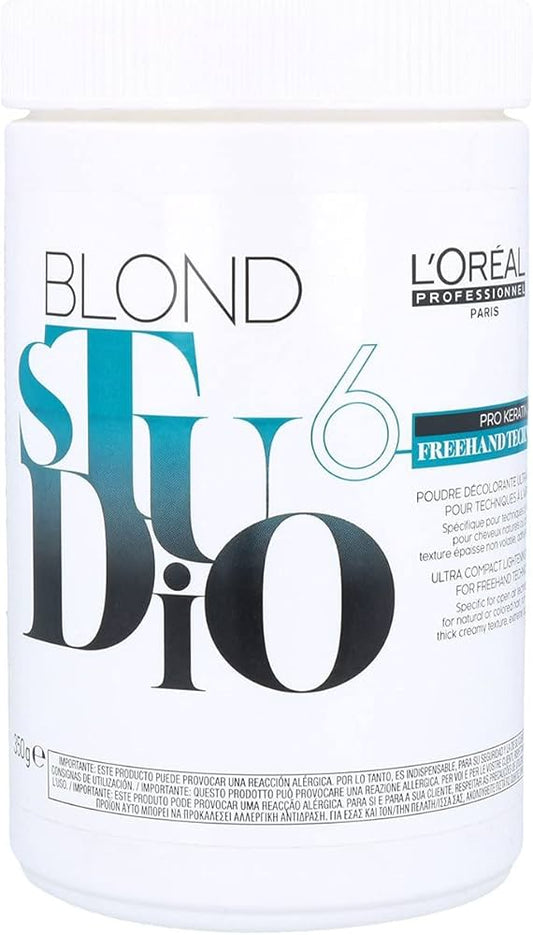 L'Oreal Professionnel Blond Studio Freehand Techniques 6 Lightening Powder 350g