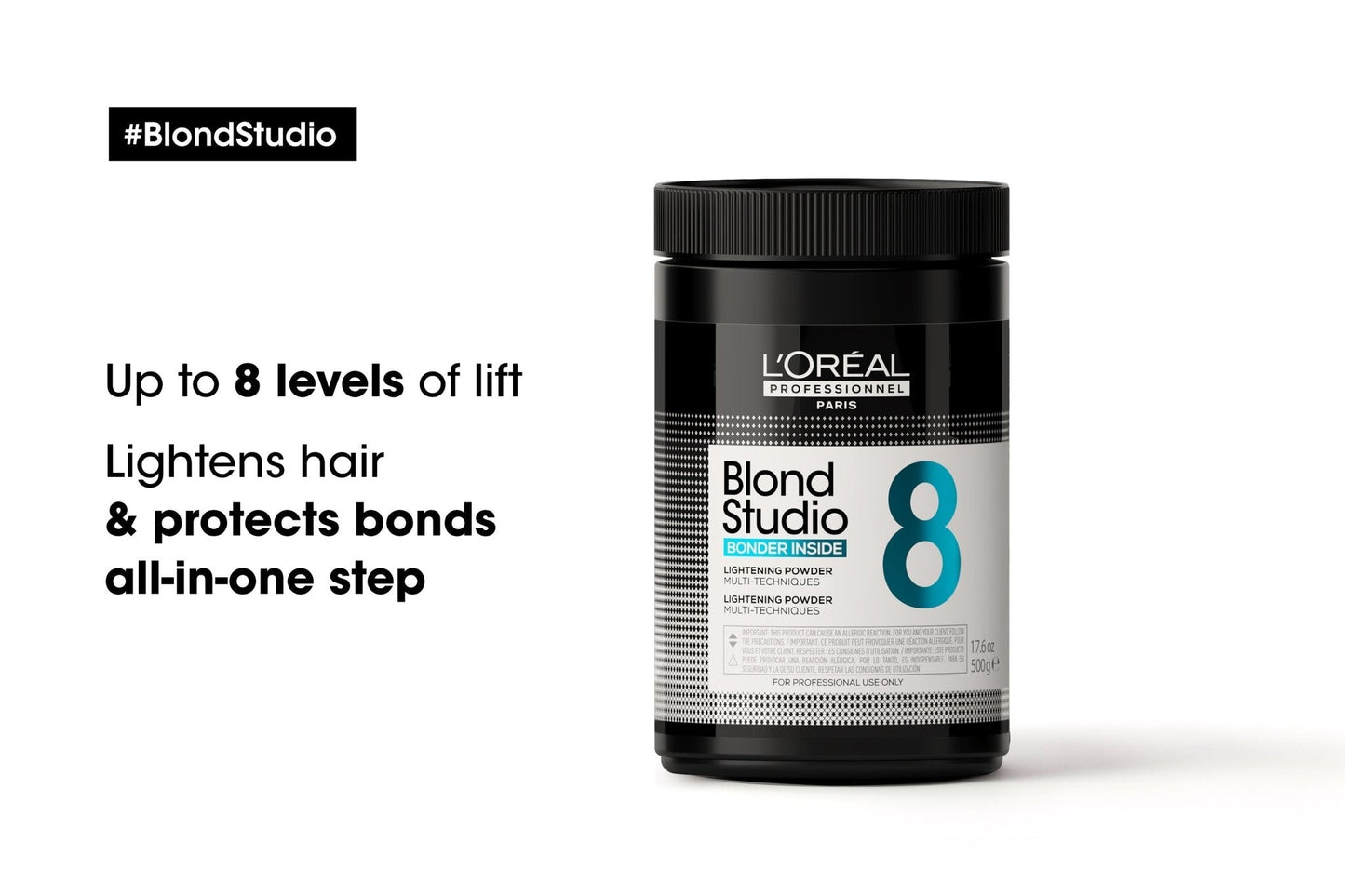 L'Oreal Professionnel Blond Studio 8 Bonder Inside Bleach 500g