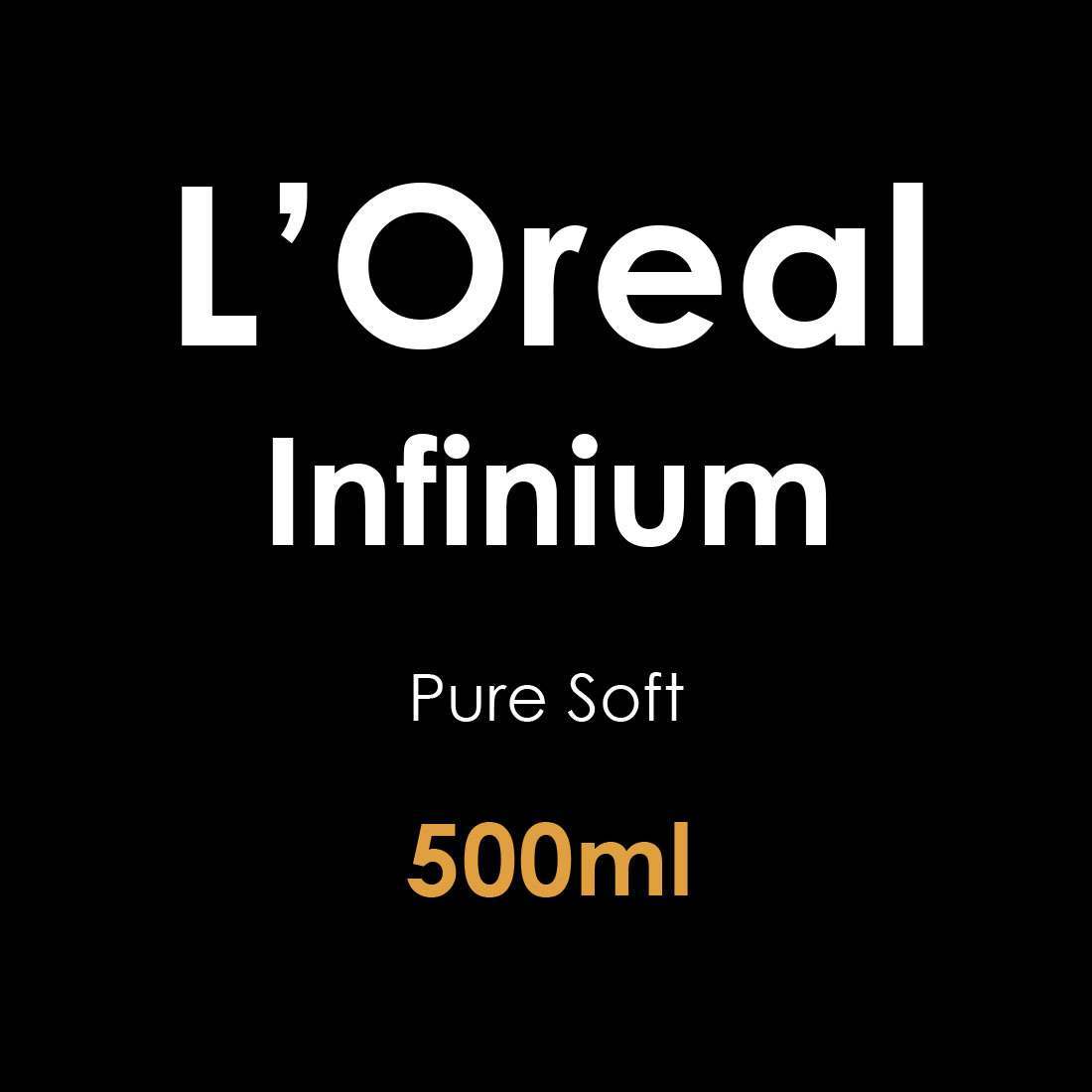 L'Oreal Professionnel Infinium Pure Soft 500ml - Hairdressing Supplies