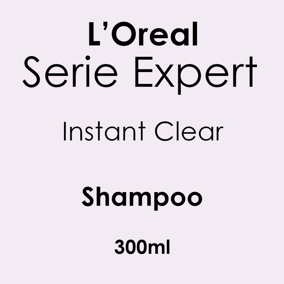 L'Oreal Professionnel Serie Expert Instant Clear Shampoo 300ml - Hairdressing Supplies