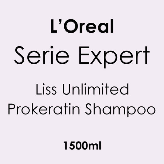 L'Oreal Professionnel Serie Expert Liss Unlimited Prokeratin Shampoo 1500ml - Hairdressing Supplies