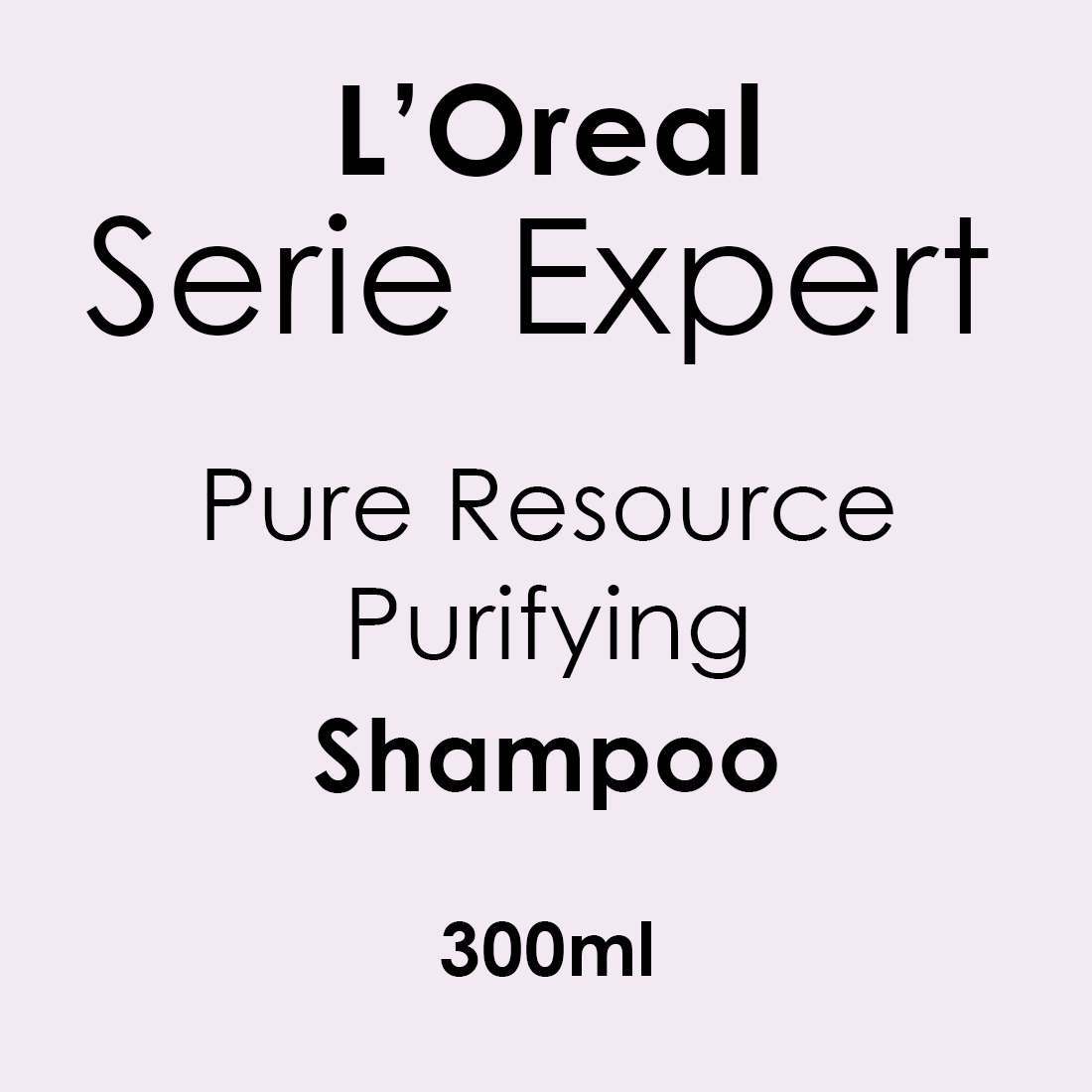 L'Oreal Professionnel Serie Expert Pure Resource Purifying Shampoo 300ml - Hairdressing Supplies