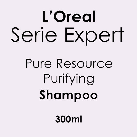 L'Oreal Professionnel Serie Expert Pure Resource Purifying Shampoo 300ml - Hairdressing Supplies
