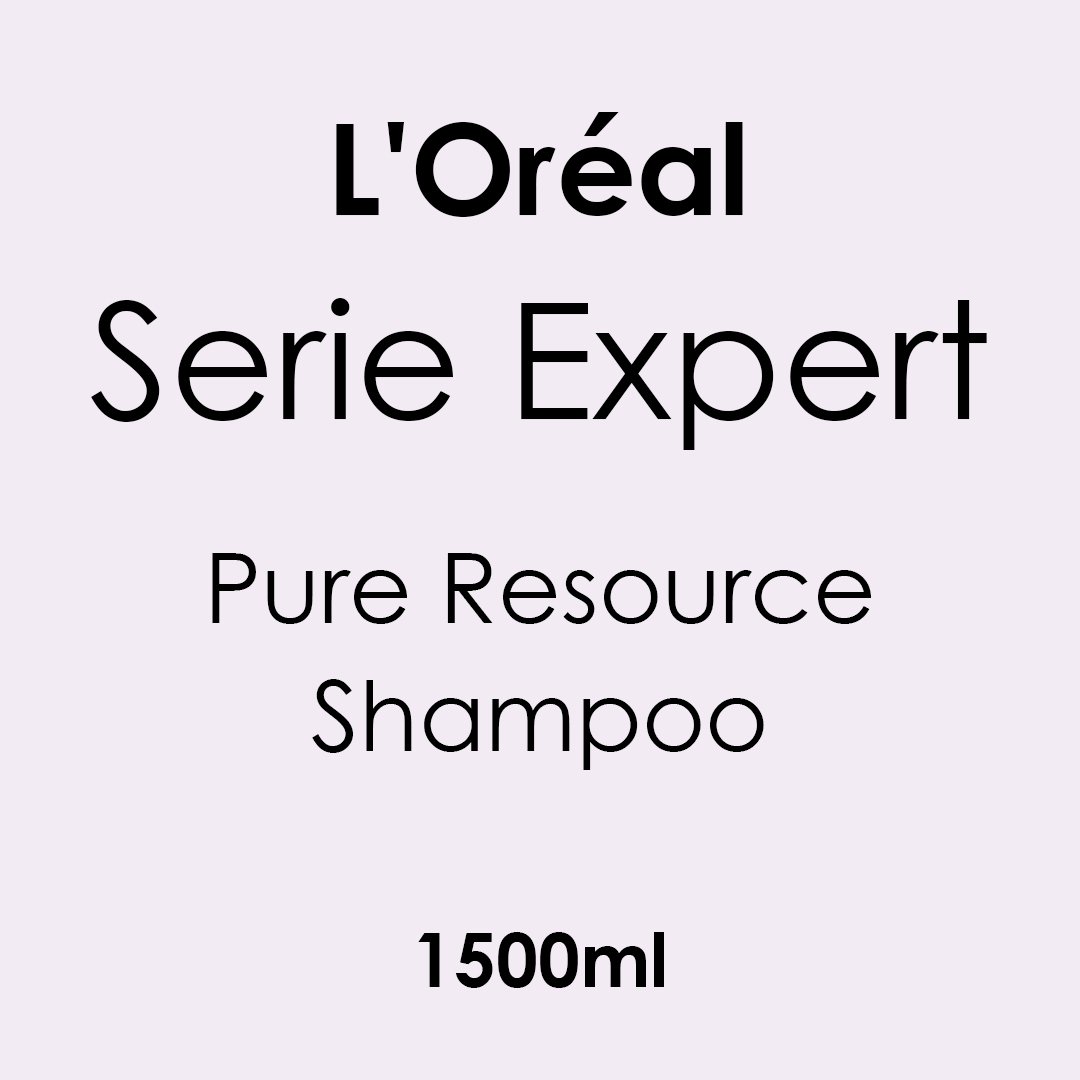 L'Oreal Professionnel Serie Expert Pure Resource Shampoo 1500ml - Hairdressing Supplies