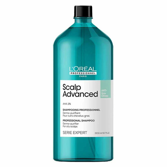 L'Oreal Professionnel - Serie Expert Scalp Advanced Anti-Oiliness Dermo-Purifier Shampoo 1500ML