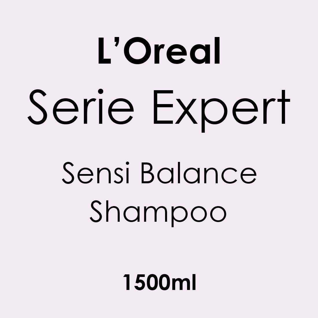 L'Oreal Professionnel Serie Expert Sensi Balance Shampoo 1500ml - Hairdressing Supplies