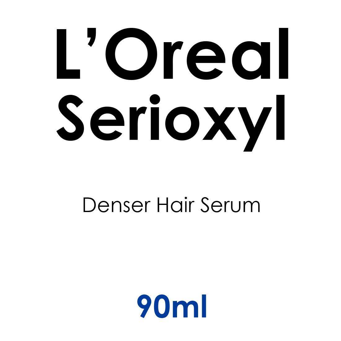 L'Oreal Professionnel Serioxyl Denser Hair Serum 90ml - Hairdressing Supplies