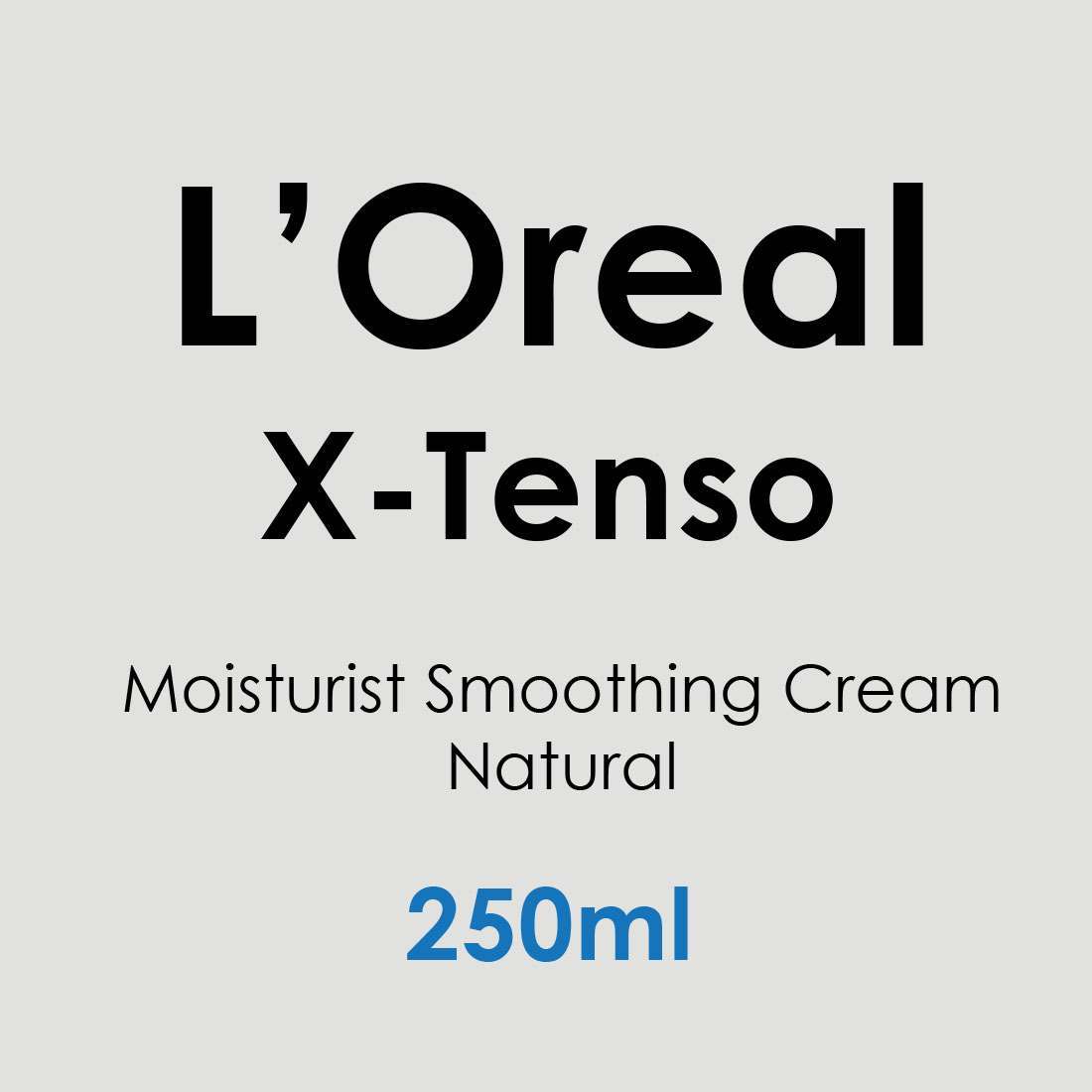 L'Oreal Professionnel X-Tenso Moisturist Smoothing Cream Natural 250ml - Hairdressing Supplies