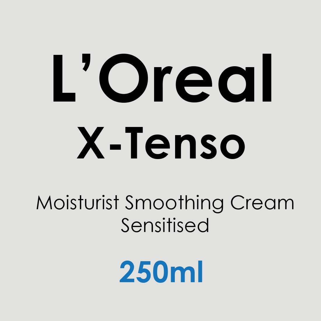 L'Oreal Professionnel X-Tenso Moisturist Smoothing Cream Sensitised 250ml - Hairdressing Supplies