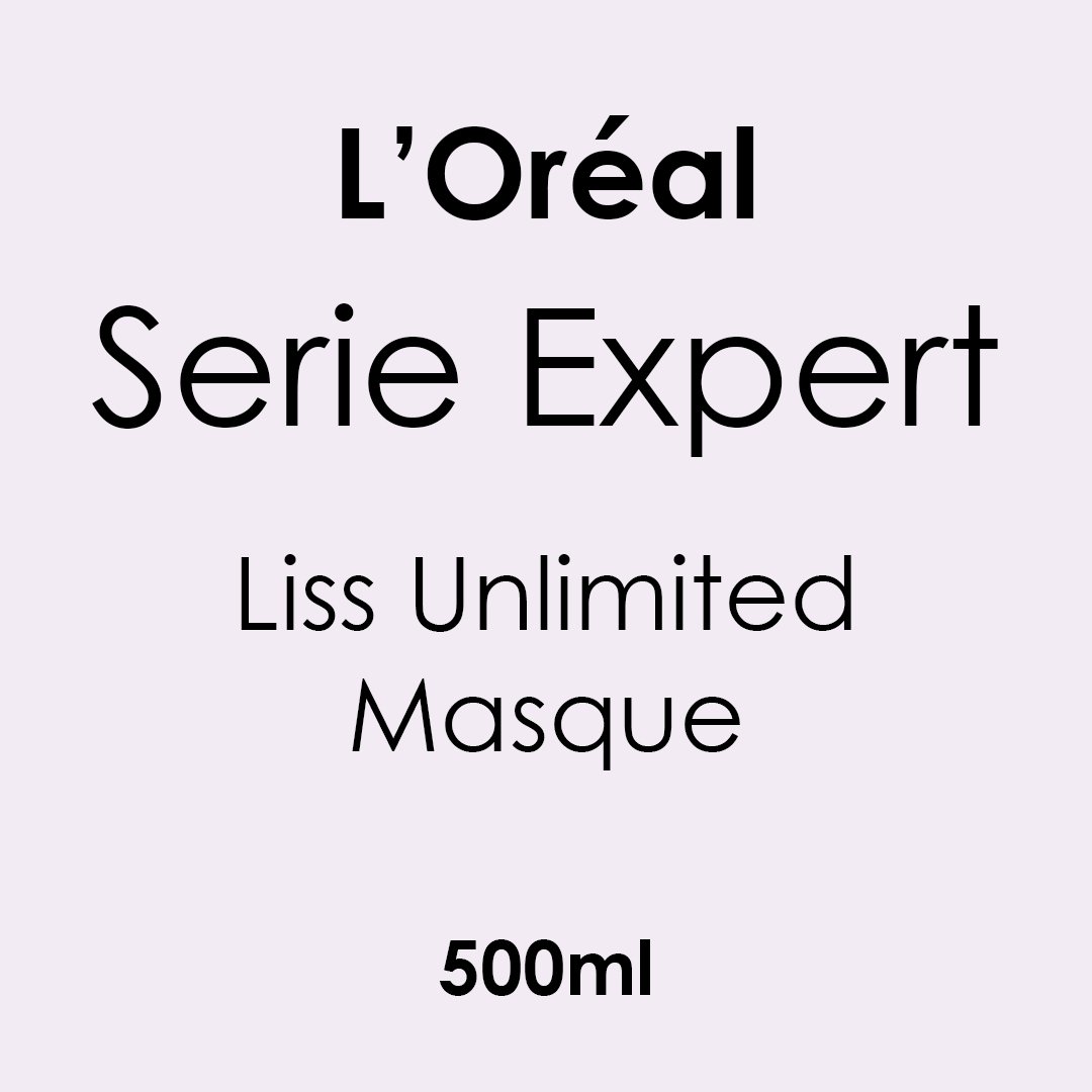 L'Oreal Serie Expert Liss Unlimited Shampoo 500ml - Hairdressing Supplies