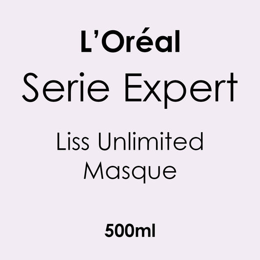 L'Oreal Serie Expert Liss Unlimited Shampoo 500ml - Hairdressing Supplies