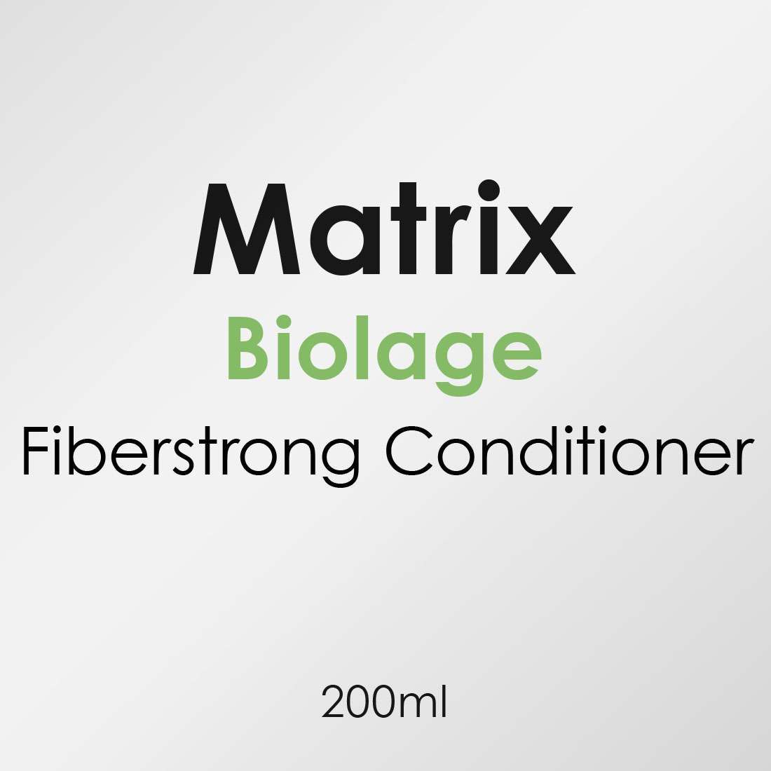 Matrix Biolage Fiberstrong Conditioner 200ml - Hairdressing Supplies