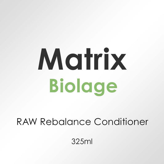 Matrix Biolage RAW Scalp Care Rebalance Conditioner 325ml - Hairdressing Supplies