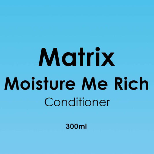 Matrix Total Results Moisture Me Rich Conditioner 300ml - Hairdressing Supplies