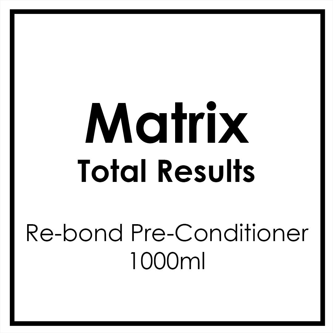 Matrix Total Results Re-Bond Pre-Conditioner 1000ml - Hairdressing Supplies