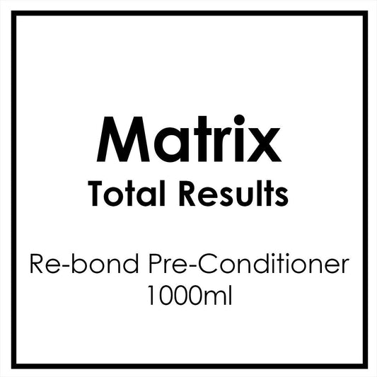 Matrix Total Results Re-Bond Pre-Conditioner 1000ml - Hairdressing Supplies
