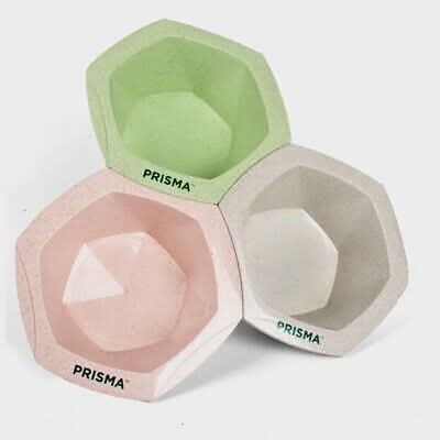 Agenda Prisma Bamboo Master Tint Bowl Set - Set of 3 (Pink/Green/Grey)
